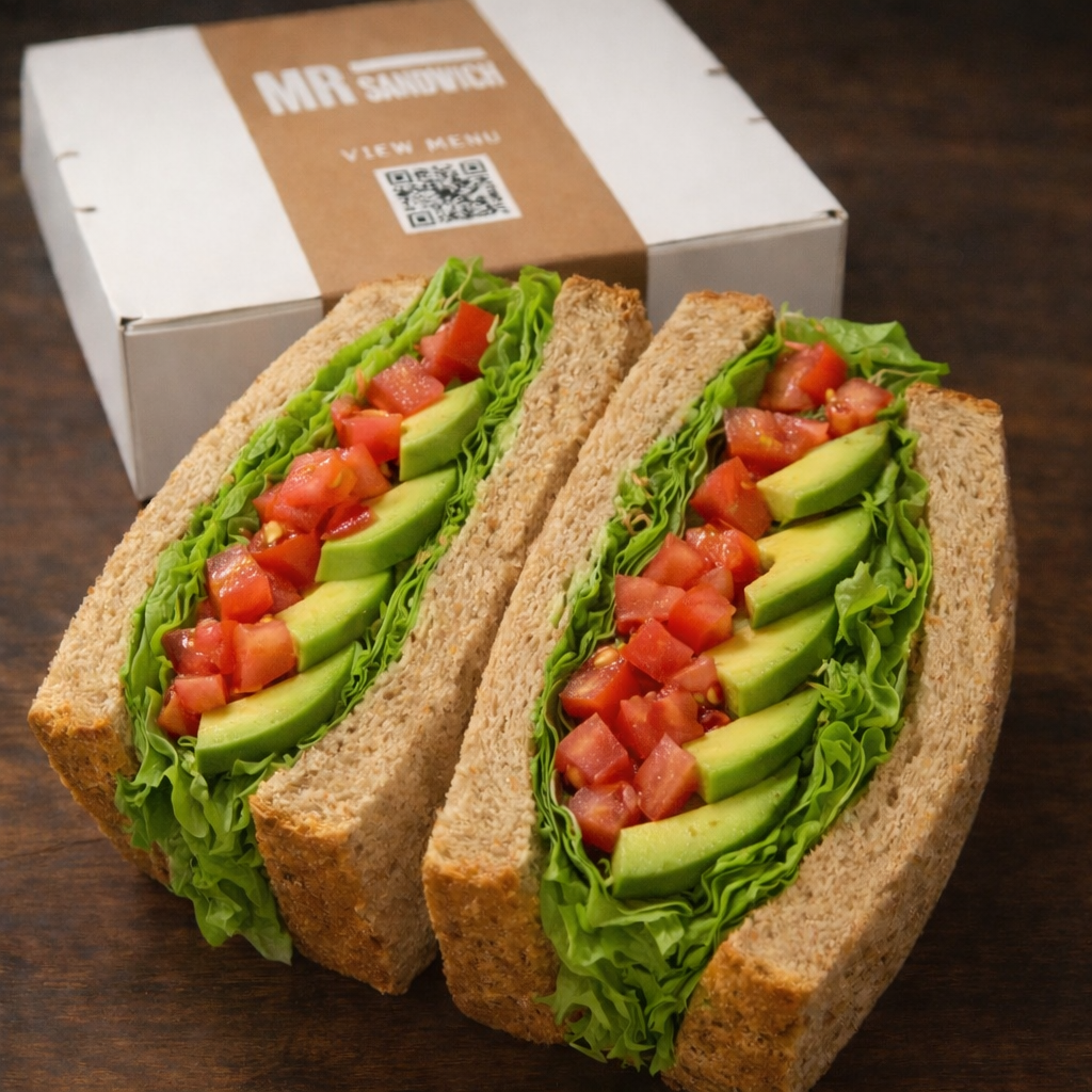 Vegetable Sandwich ( Half 1pc)