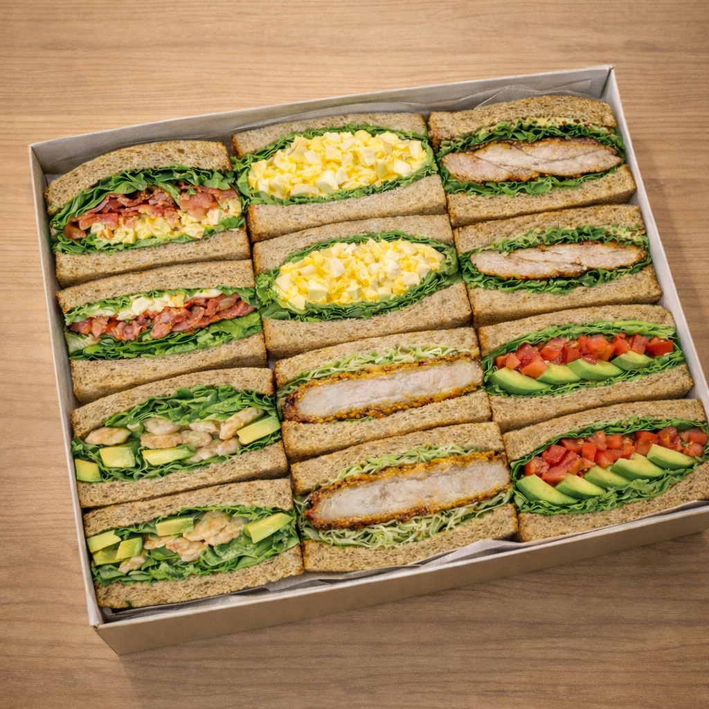 Assorted Sandwiches Plate( 6-7PAX )