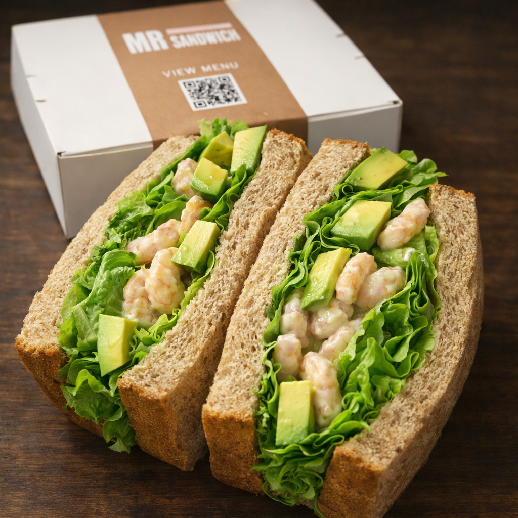Shrimp Avocado Sandwich(half / 1pc)